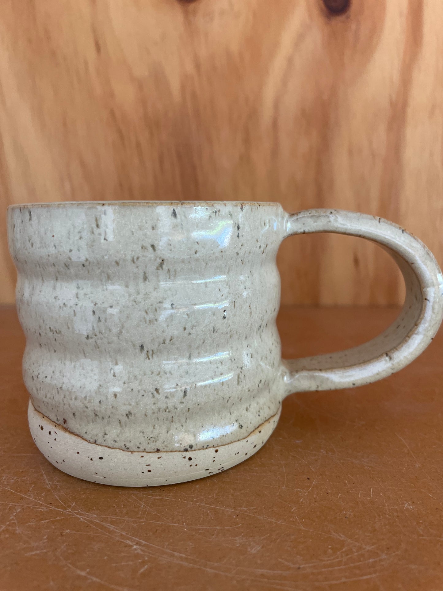 Speckled Wavey Cup