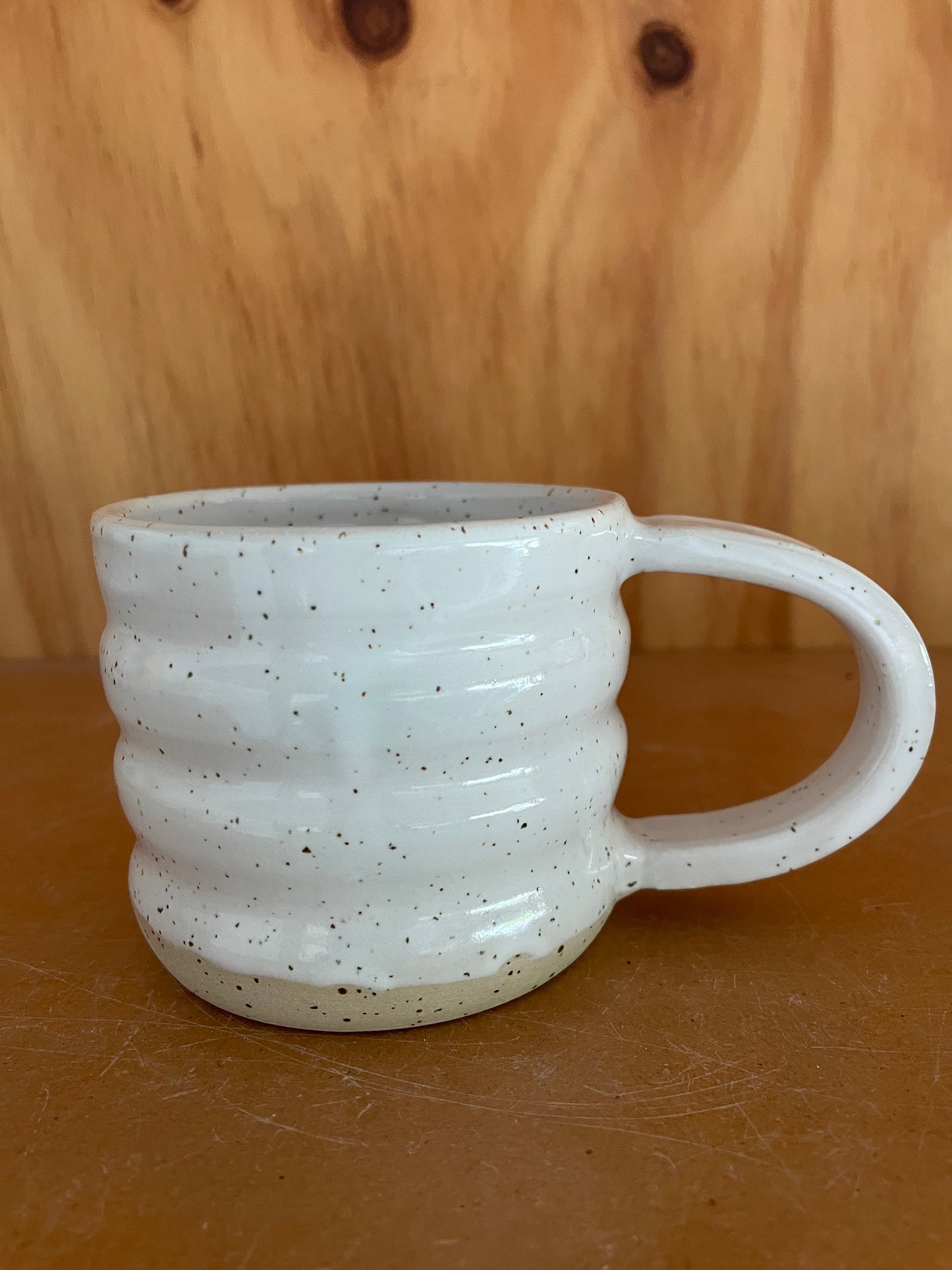 Speckled Wavey Cup