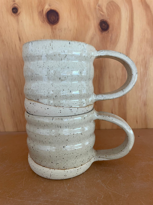 Speckled Wavey Cup