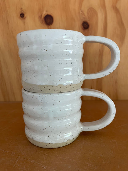 Speckled Wavey Cup