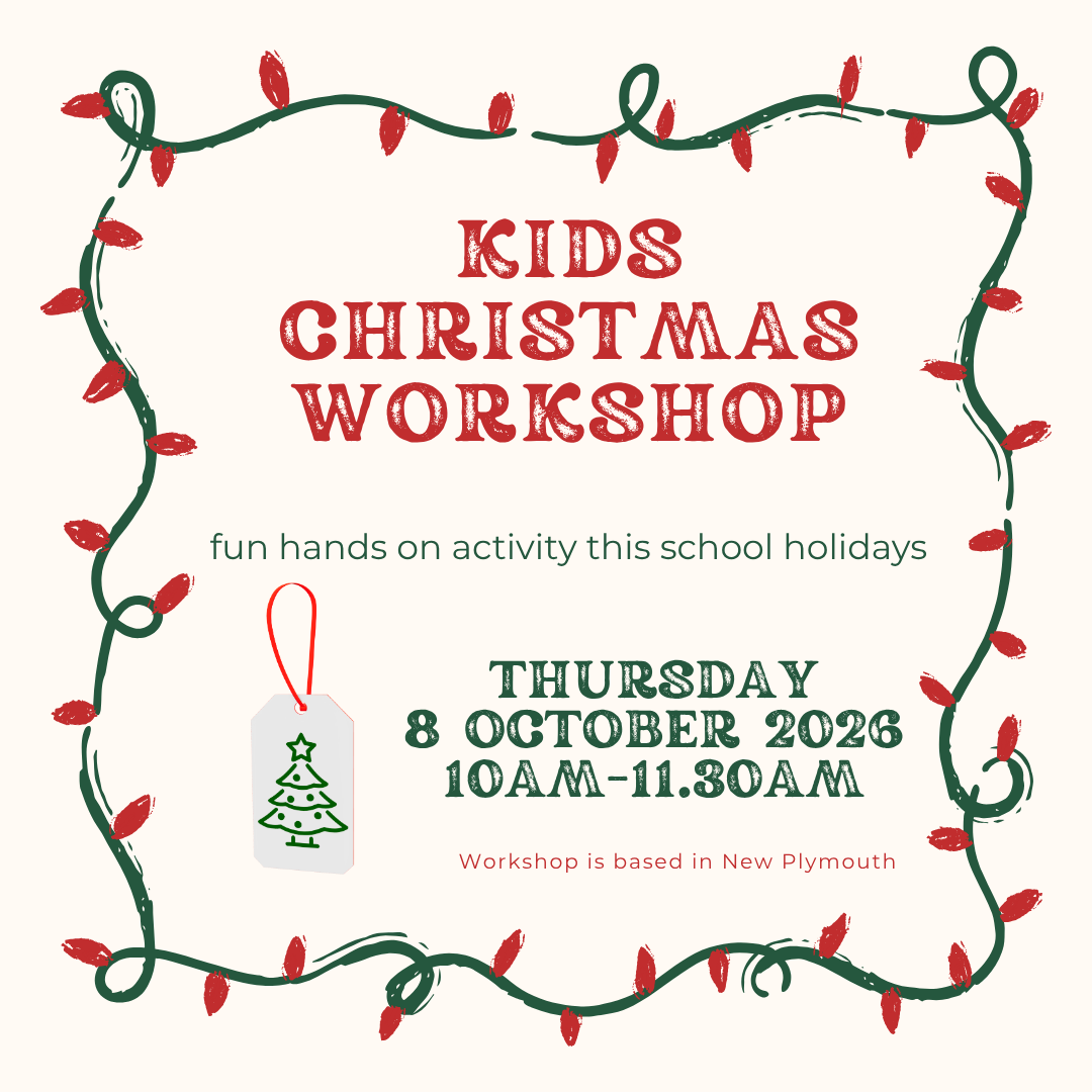 Kids Workshop (8 October 2026 10-11.30am)