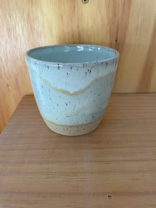 Light blue speckled Mug