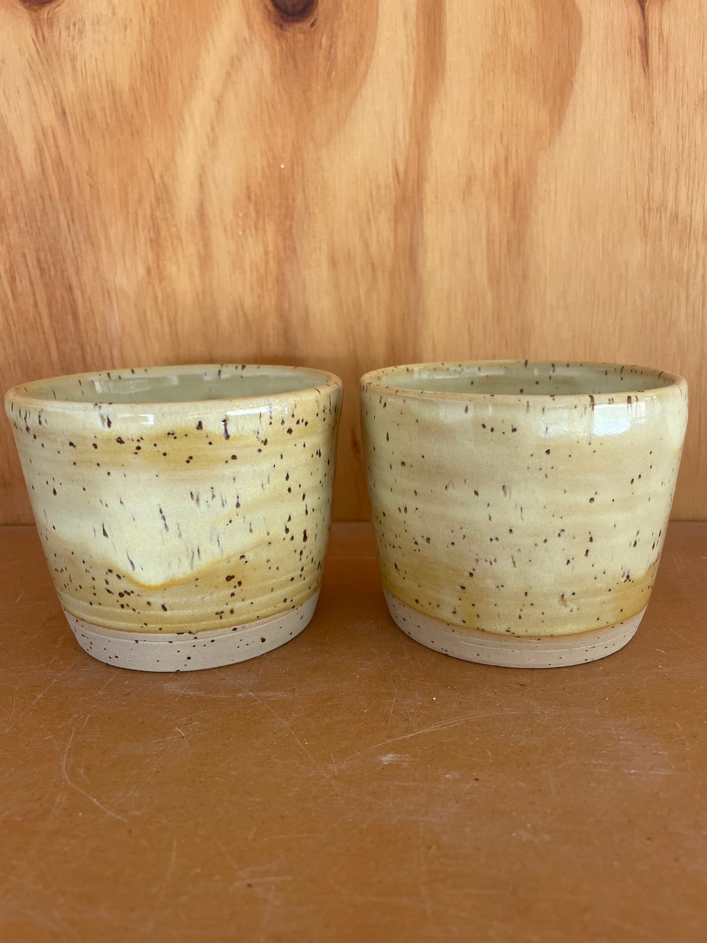 Yellow speckled Mug